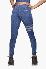 Aqua Glow - High waisted Leggings