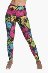 Techno Tropic - Leggings