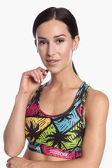 Techno Tropic - Sports Bra